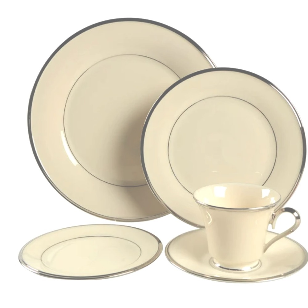 Lenox Solitaire Platinum 5 Piece Set